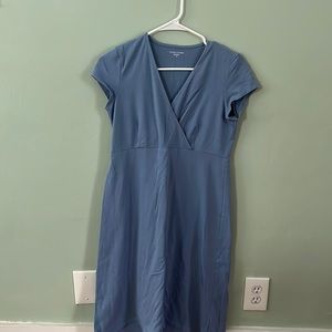 Blue sleeveless